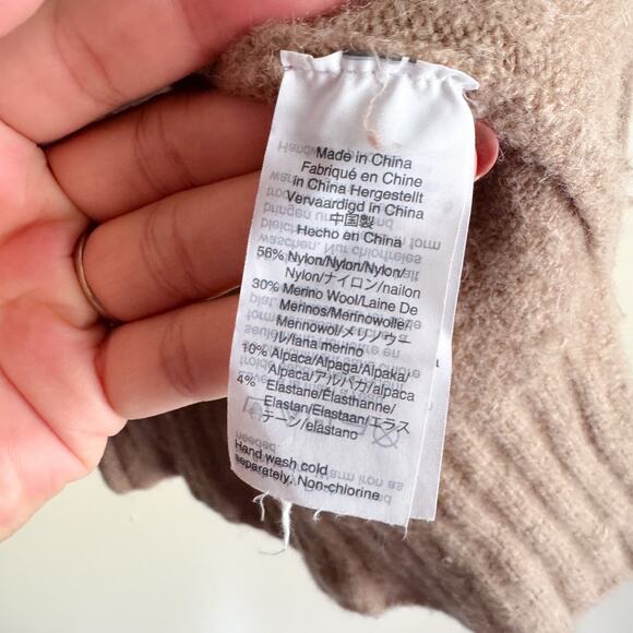 J. Crew Tan Camel Wool Blend Sweater - XS - Picture 4 of 6